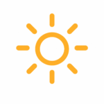 simple sun icon